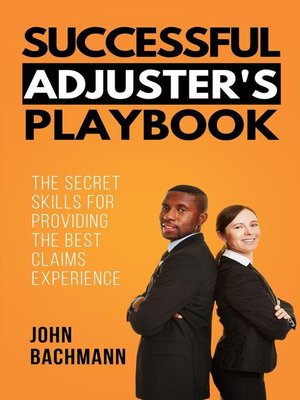 cover image of Successful Adjuster's Playbook